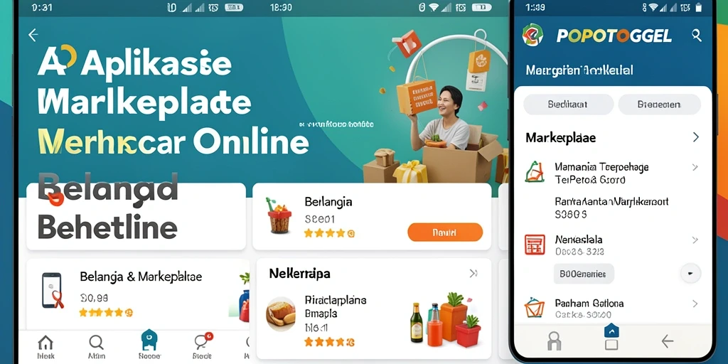 Antarmuka aplikasi POPOTOGEL yang user-friendly dan fungsional.