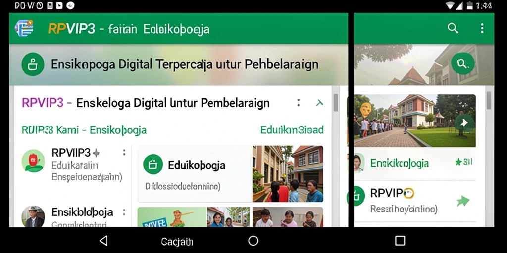 Antarmuka RPVIP3 yang menarik dan informatif.